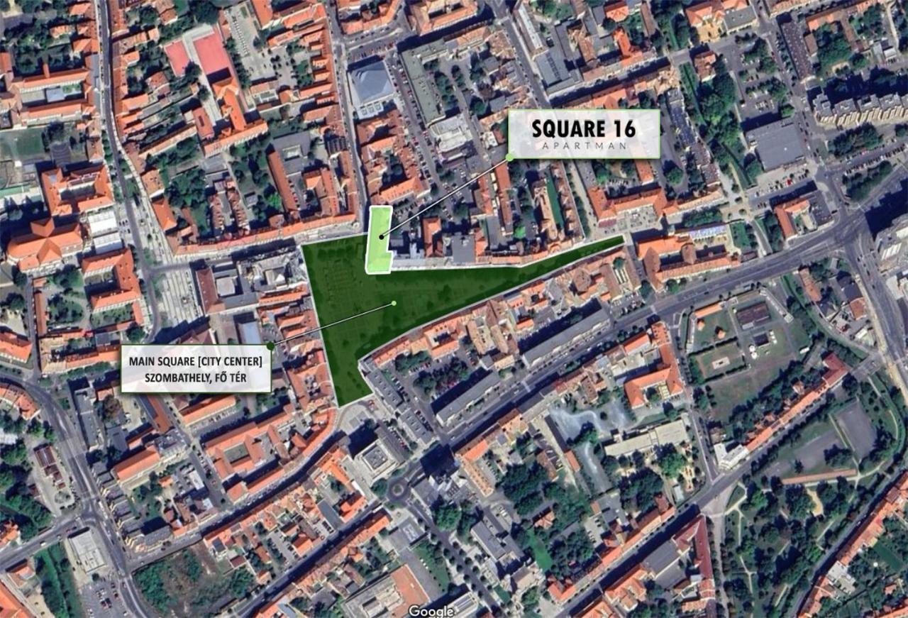 Square 16 Apartman - Absolutely Central Location With Self Check In Szombathely Exteriér fotografie