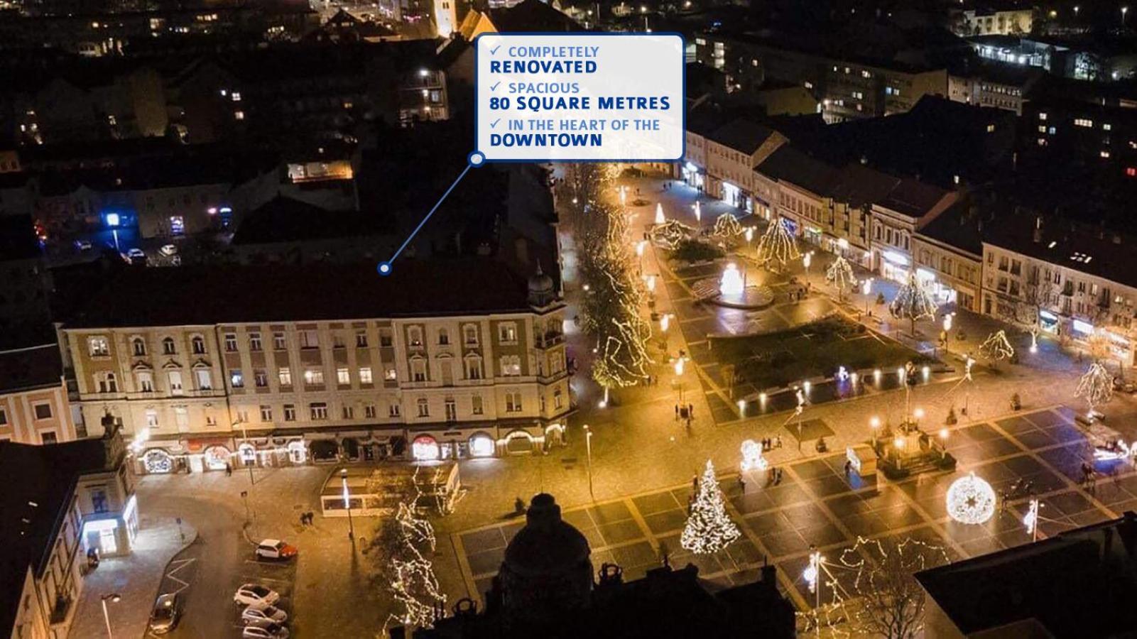 Square 16 Apartman - Absolutely Central Location With Self Check In Szombathely Exteriér fotografie